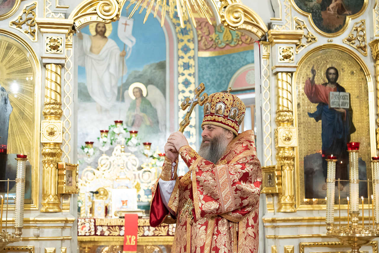 Пасхальное послание митрополита Новосибирского и Бердского Никодима 2024